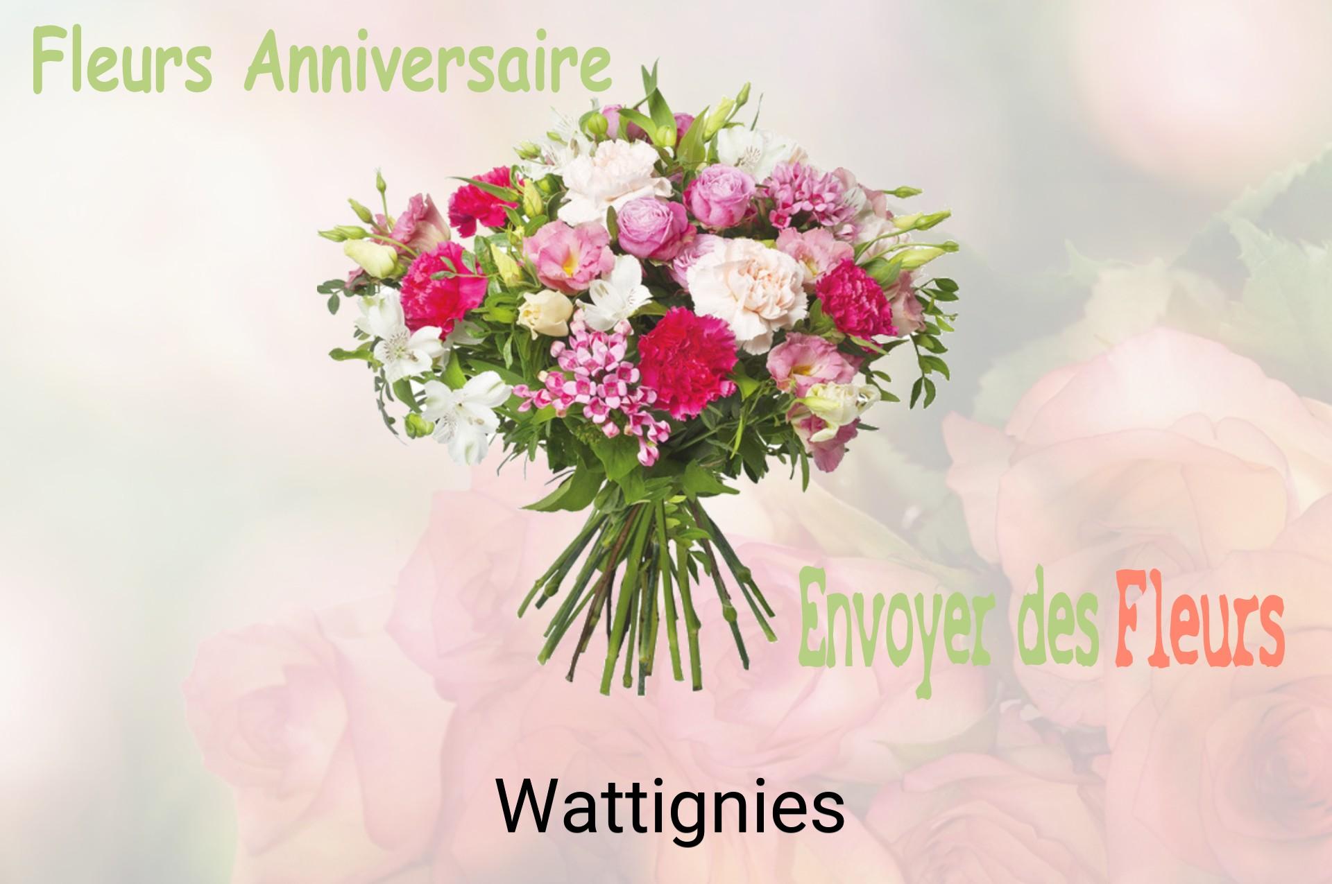 Bouquet de fleurs d’anniversaire livré à Wattignies